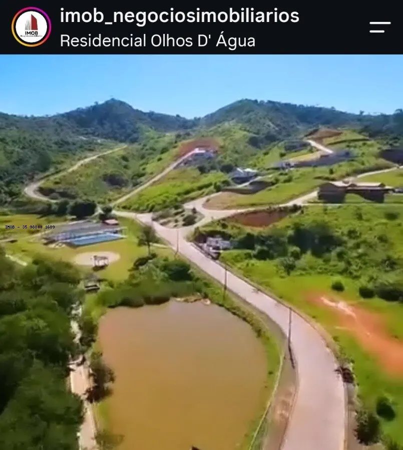 Foto 6 de Lote de 471 m² com vista em condomínio com lago, Condomínio Olhos D'Água