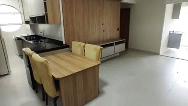 Apartamento com varanda gourmet na Estiva
