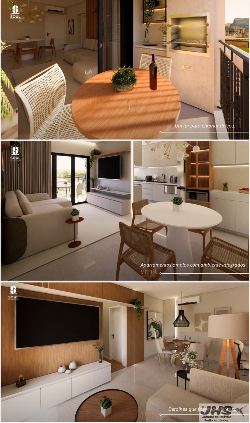 Foto 2 de Apartamento de 74 m² em Centro