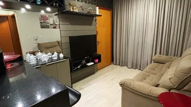 Apartamento mobiliado em São Judas Tadeu, Itajubá