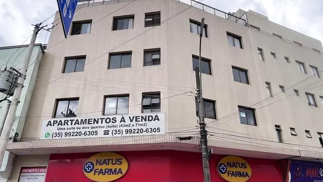 Foto 1 de Apartamento de 43 m² com 1 quarto no Centro