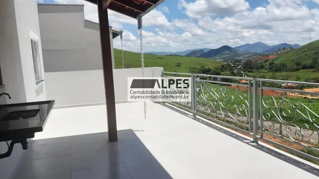 Foto 1 de Sobrado de 3 quartos (2 suítes) com varanda gourmet e vista, Capetinga