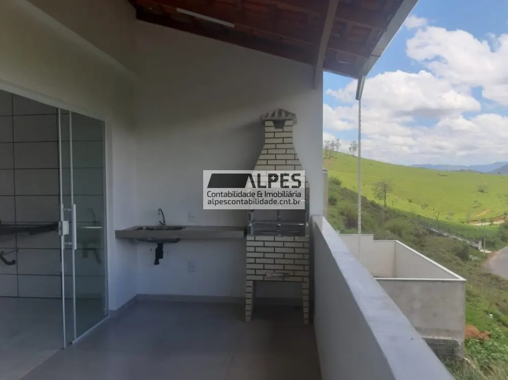 Foto 4 de Sobrado de 3 quartos (1 suíte) com varanda gourmet e vista, Capetinga