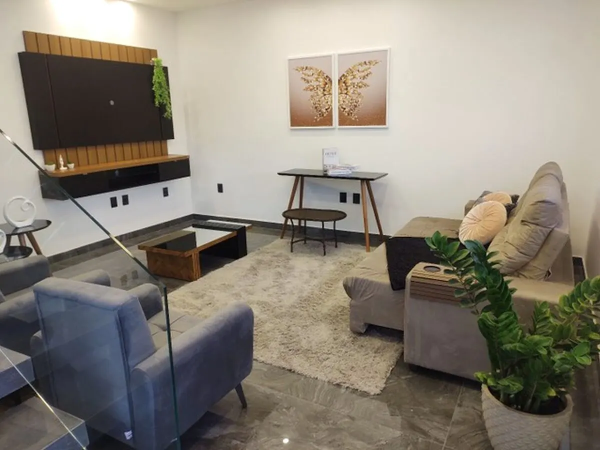 Foto 2 de Sobrado novo e mobiliado de 3 quartos com spa, closet e automação, Pinheirinho