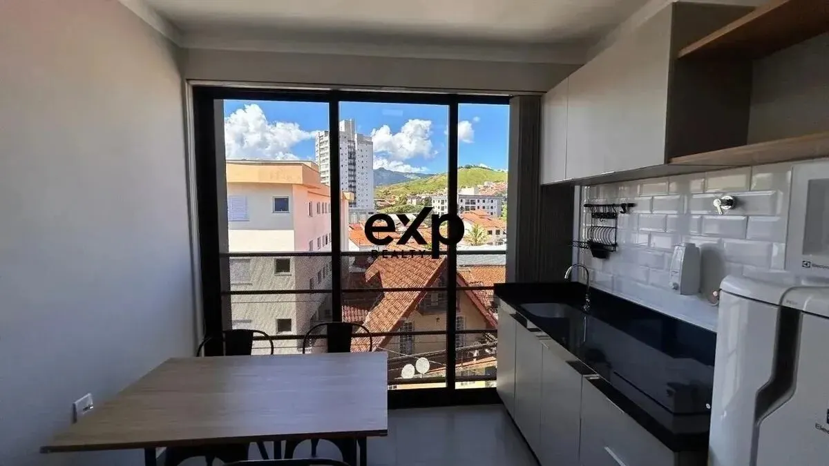 Foto 2 de Studio mobiliado com sacada a 80 m da Unifei, Nossa Senhora da Agonia