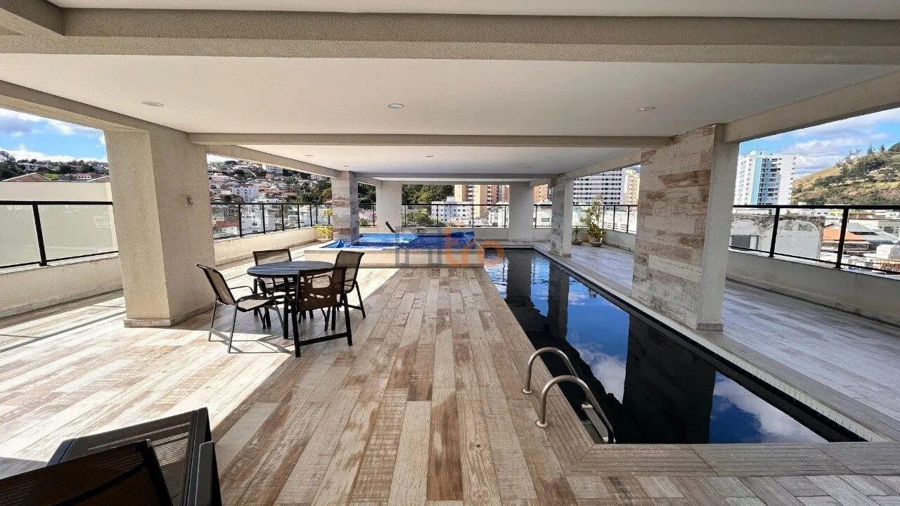 Foto 7 de Studio mobiliado de 40 m² com sacada no Residencial Itália, Centro