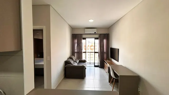Foto 1 de Studio mobiliado de 40 m² com sacada no Residencial Itália, Centro