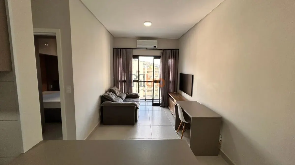 Foto 4 de Studio mobiliado de 40 m² com sacada no Residencial Itália, Centro