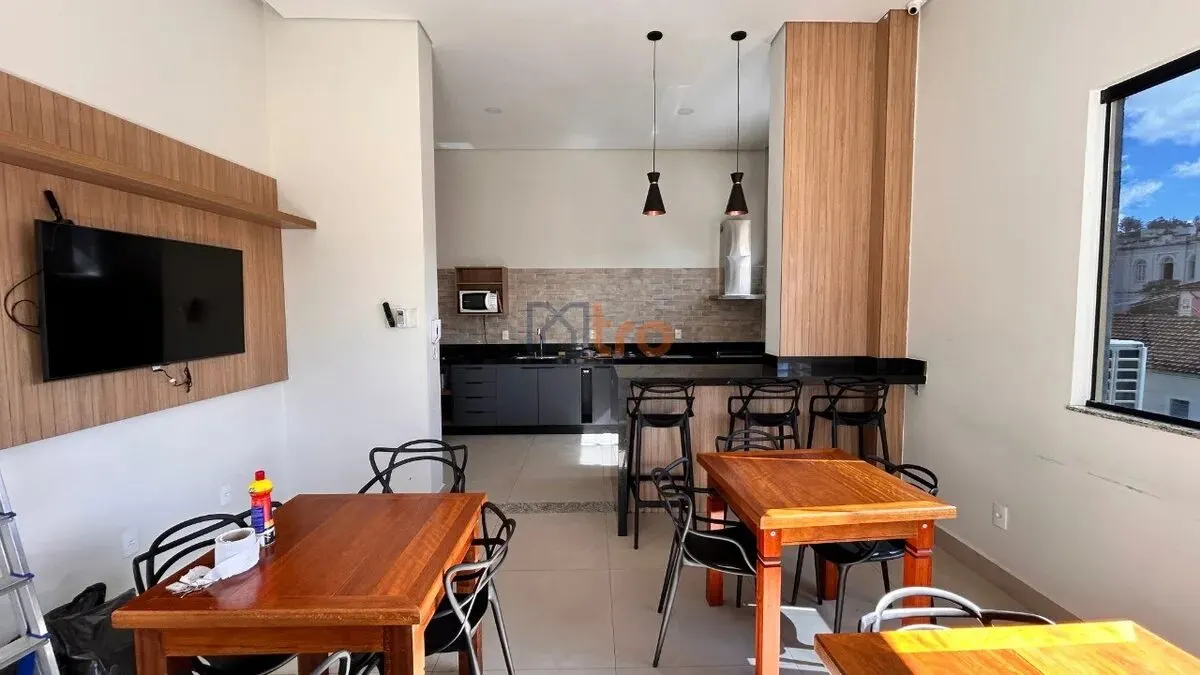 Foto 5 de Studio mobiliado de 40 m² com sacada no Residencial Itália, Centro