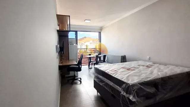 Studio mobiliado com garagem perto da Unifei, Nossa Senhora da Agonia
