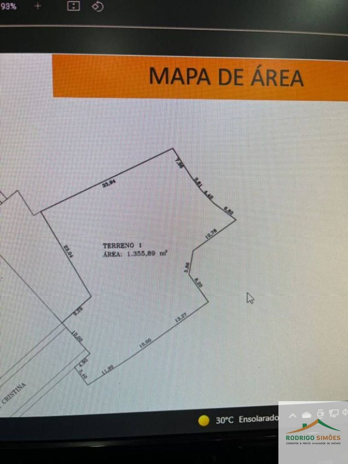 Foto 2 de Terreno de 1.356 m² na Boa Vista, Itajubá