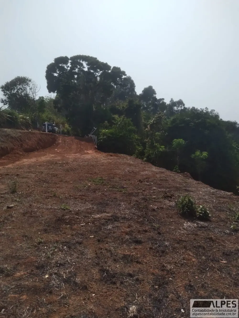 Foto 5 de Terreno de 1.000 m² com platô no Loteamento Pedra Branca, Pessegueiro