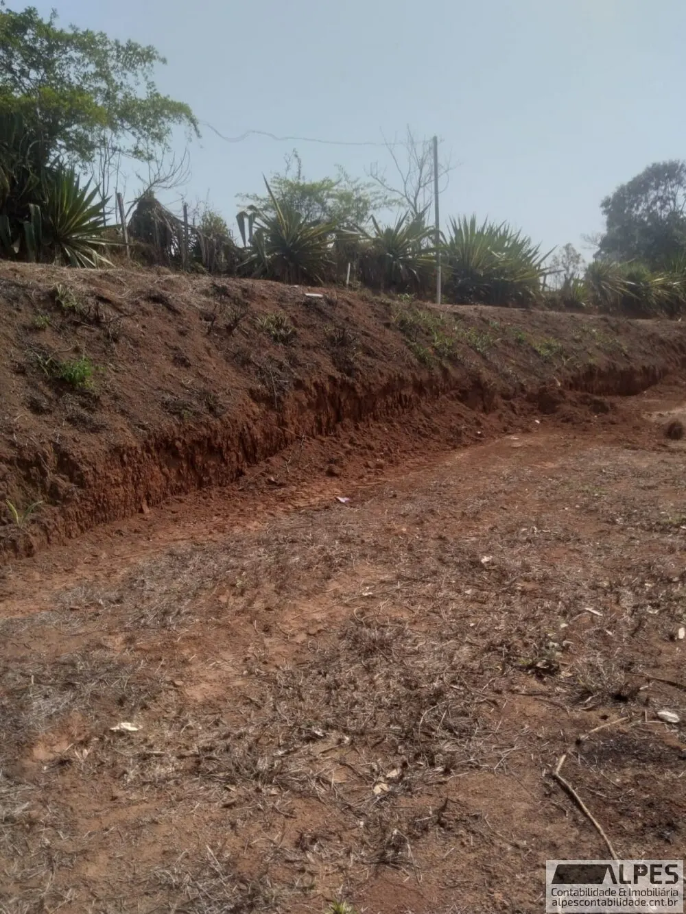 Foto 6 de Terreno de 1.000 m² com platô no Loteamento Pedra Branca, Pessegueiro