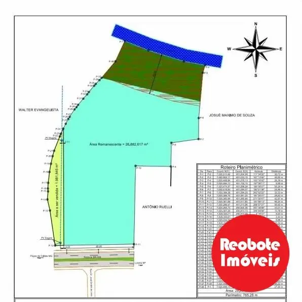 Foto 4 de Terreno de 26.882 m² de frente para avenida, Distrito Industrial