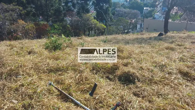 Foto 1 de Terreno de 587 m² com 19 m de frente e vista da cidade, Morro Chic