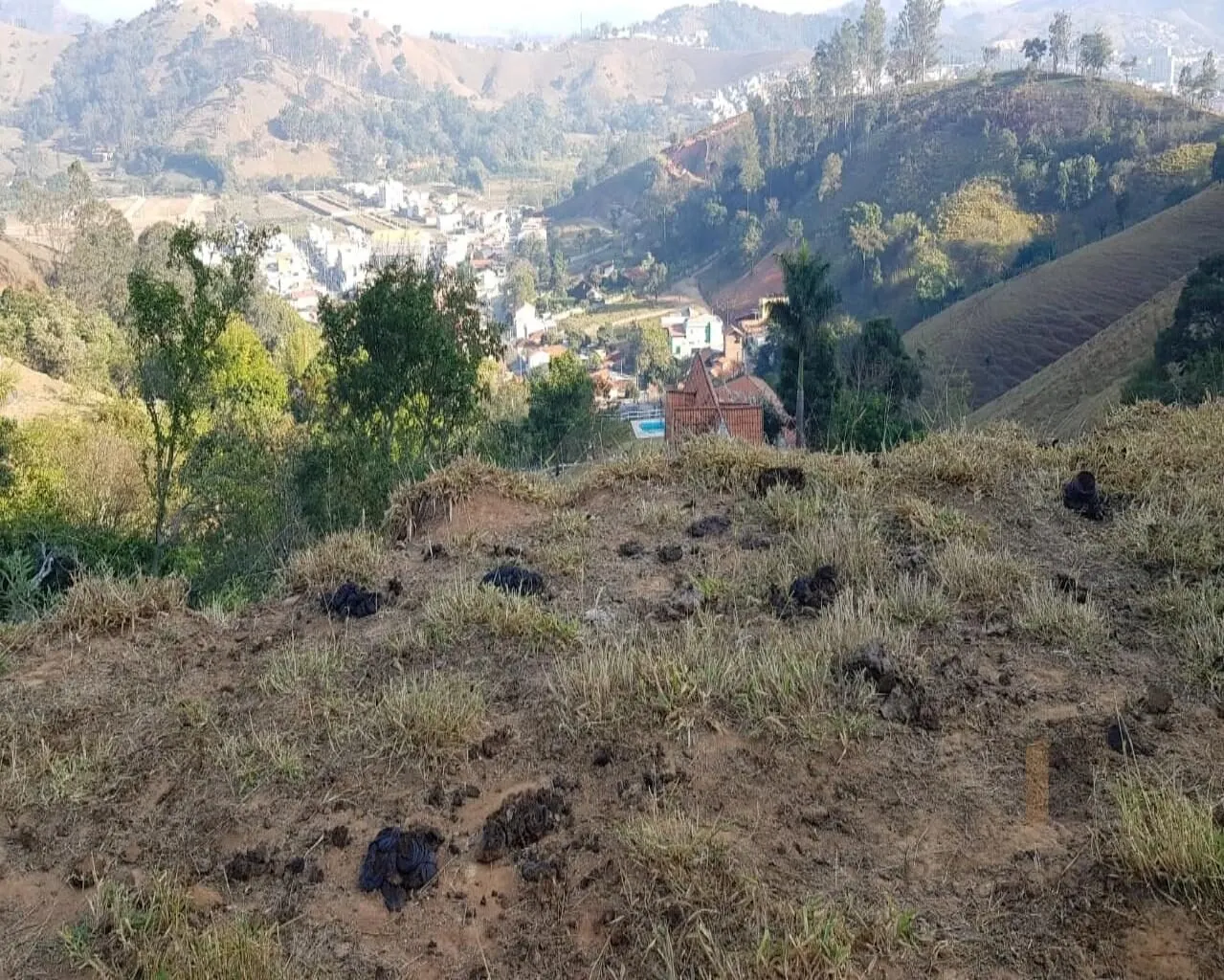 Foto 4 de Terreno de 7.600 m² com área plana e vista, parte alta do Anhumas